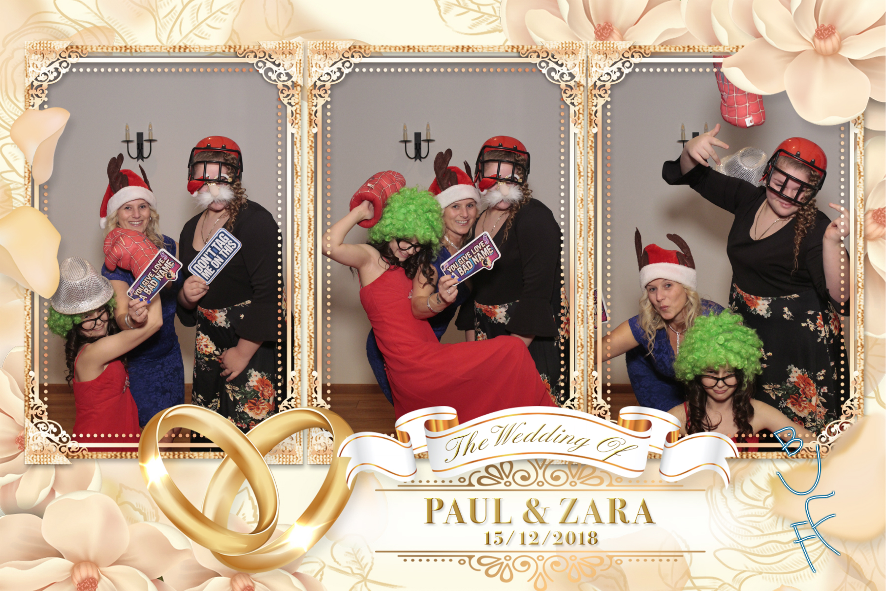 Paul & Zara's Wedding | View more photos from the event at gallery.myphotoboothexperience.co.uk/u/MyPhotoBoothExperienceLtd/Paul-Zaras-Wedding